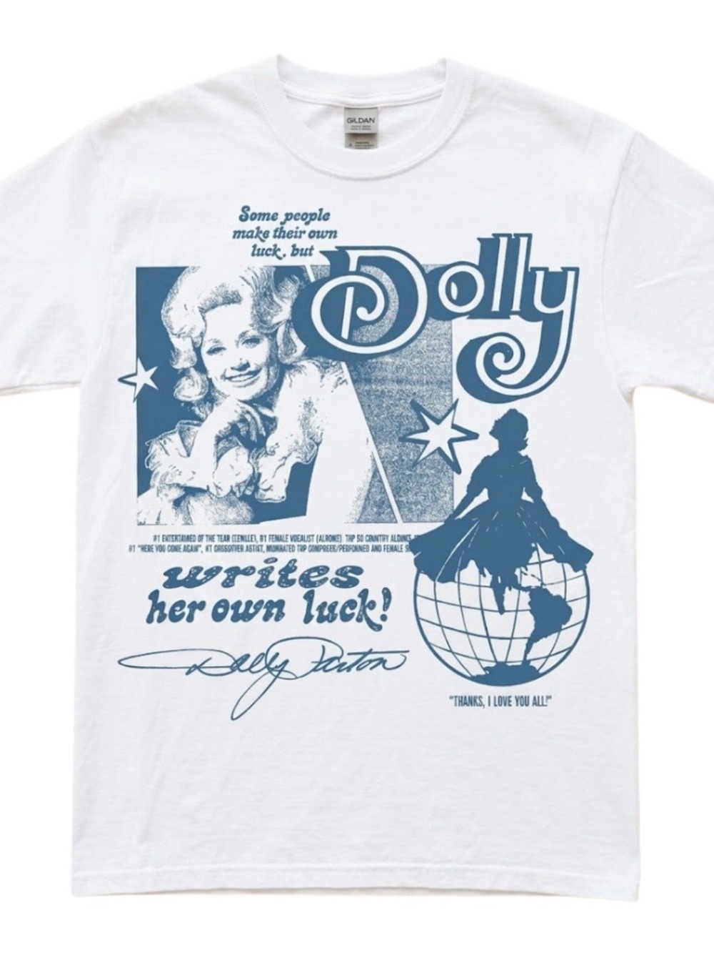 Dolly Parton fan art t-shirt